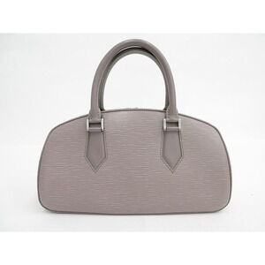 Louis Vuitton Lila Bag Boston Epi Purple Handbag Jasmine